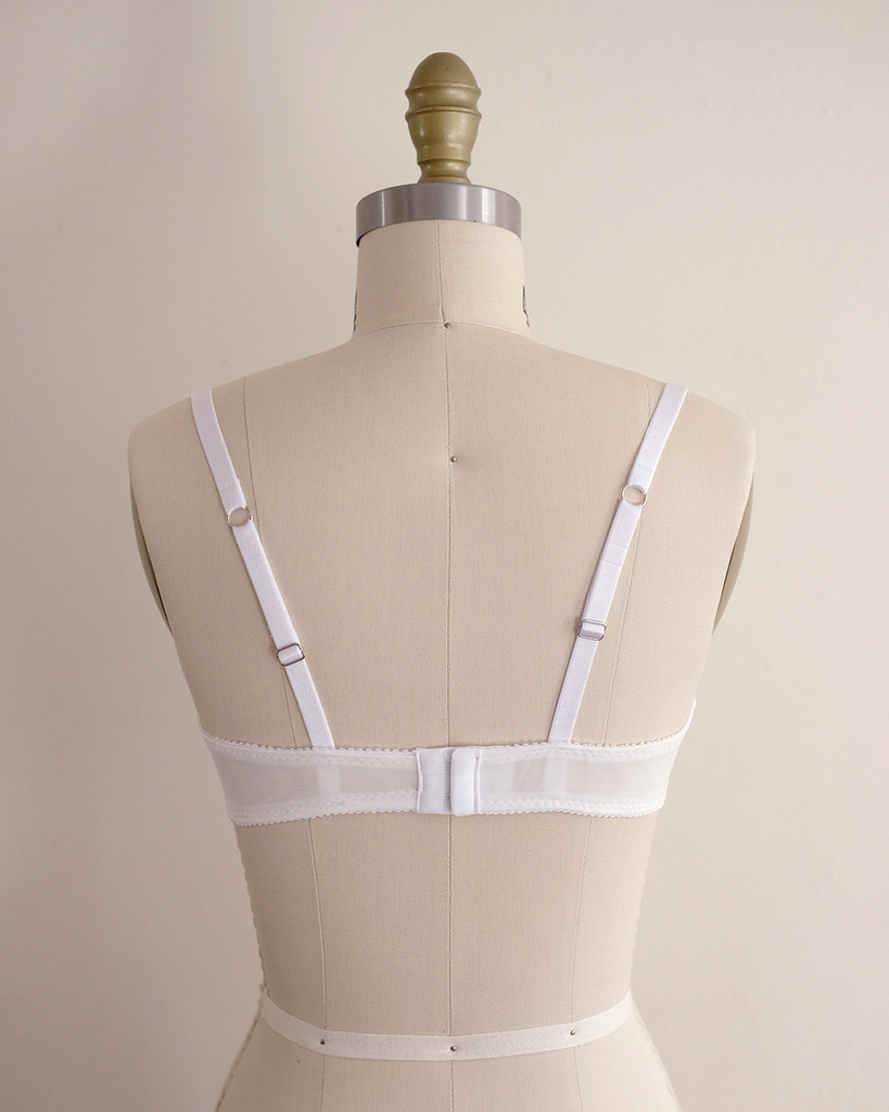 Small Bra Findings Kit - White - Perfect for an Underwired Bra
