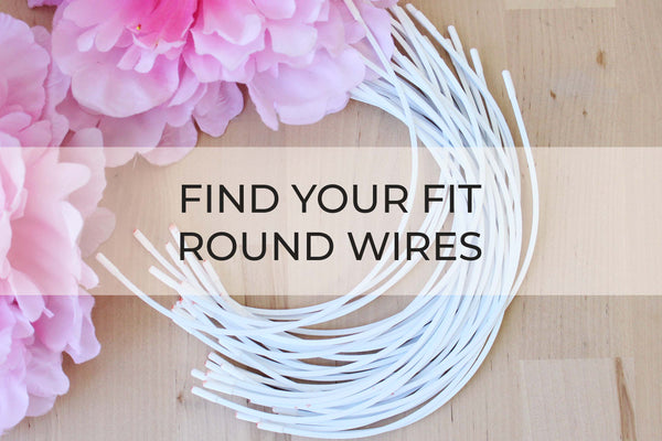 Round Wire Fitting Pack - Find Your Fit - 3 Underwire Size Pack